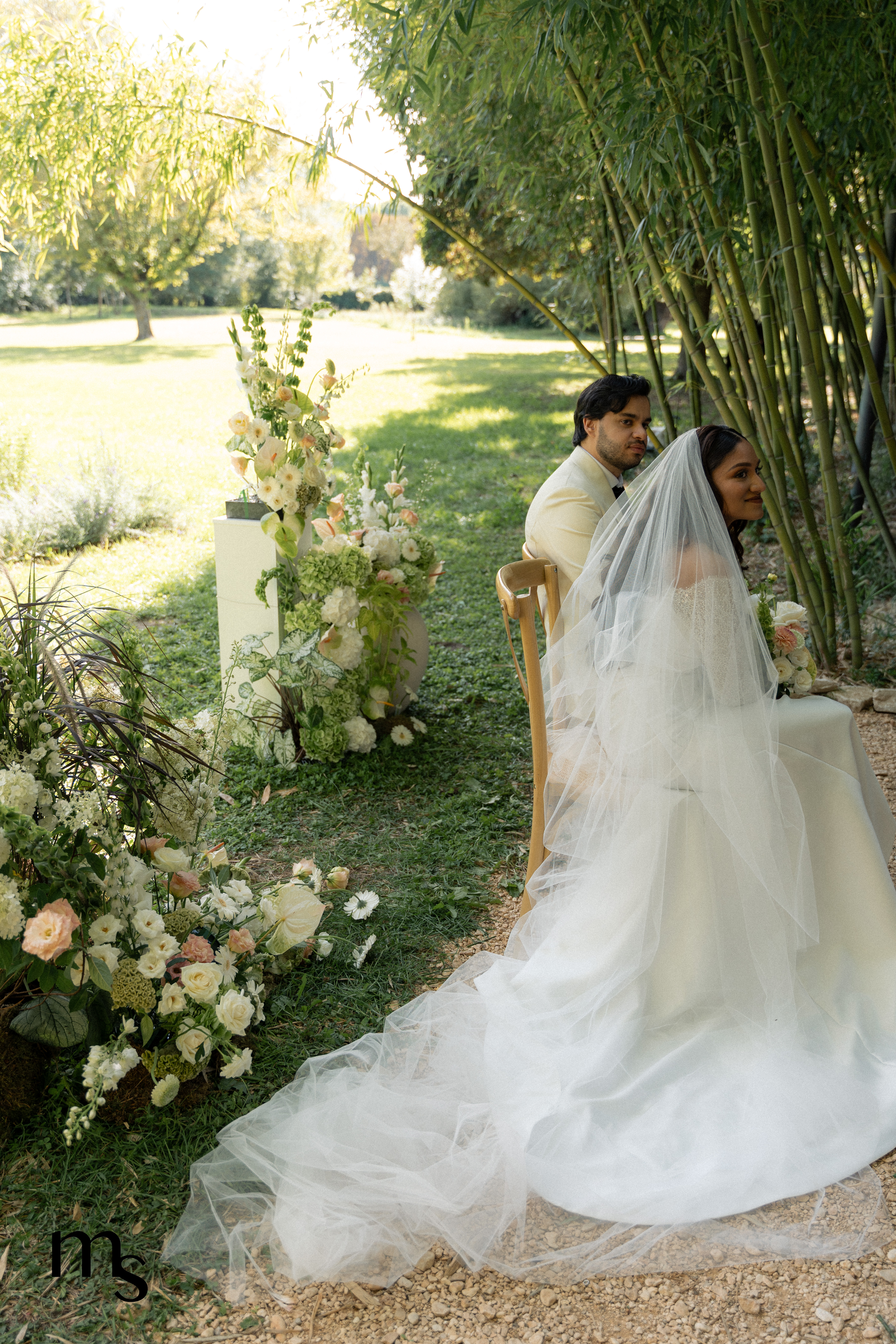 photographie d'une cérémonie au couvent notre dame des prés, en Provence